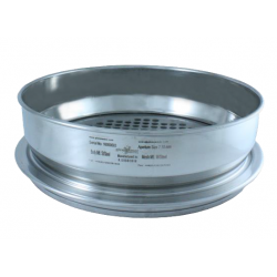 Laboratory sieve: Perforated Plate Round or Square Hole