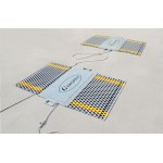 Wheel weighing platforms with low profile, Giropes Wheel weighing platforms with low profile, Giropes