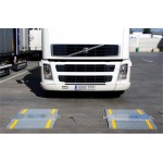 Wheel weighing platforms with low profile, Giropes Wheel weighing platforms with low profile, Giropes