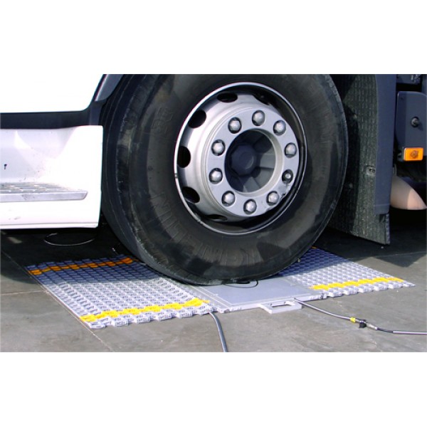 Wheel weighing platforms with low profile, Giropes Wheel weighing platforms with low profile, Giropes